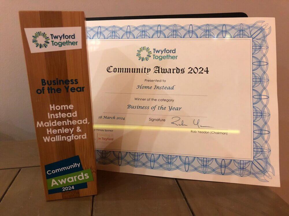 Twyford Together Community Award 2-24 Care Home Instead